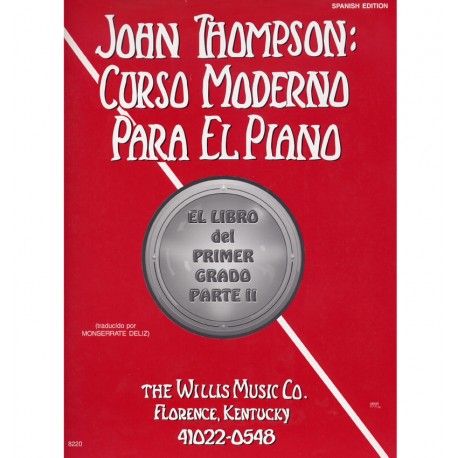 Curso Moderno para Piano John Thompson. Grado 1. Parte II
